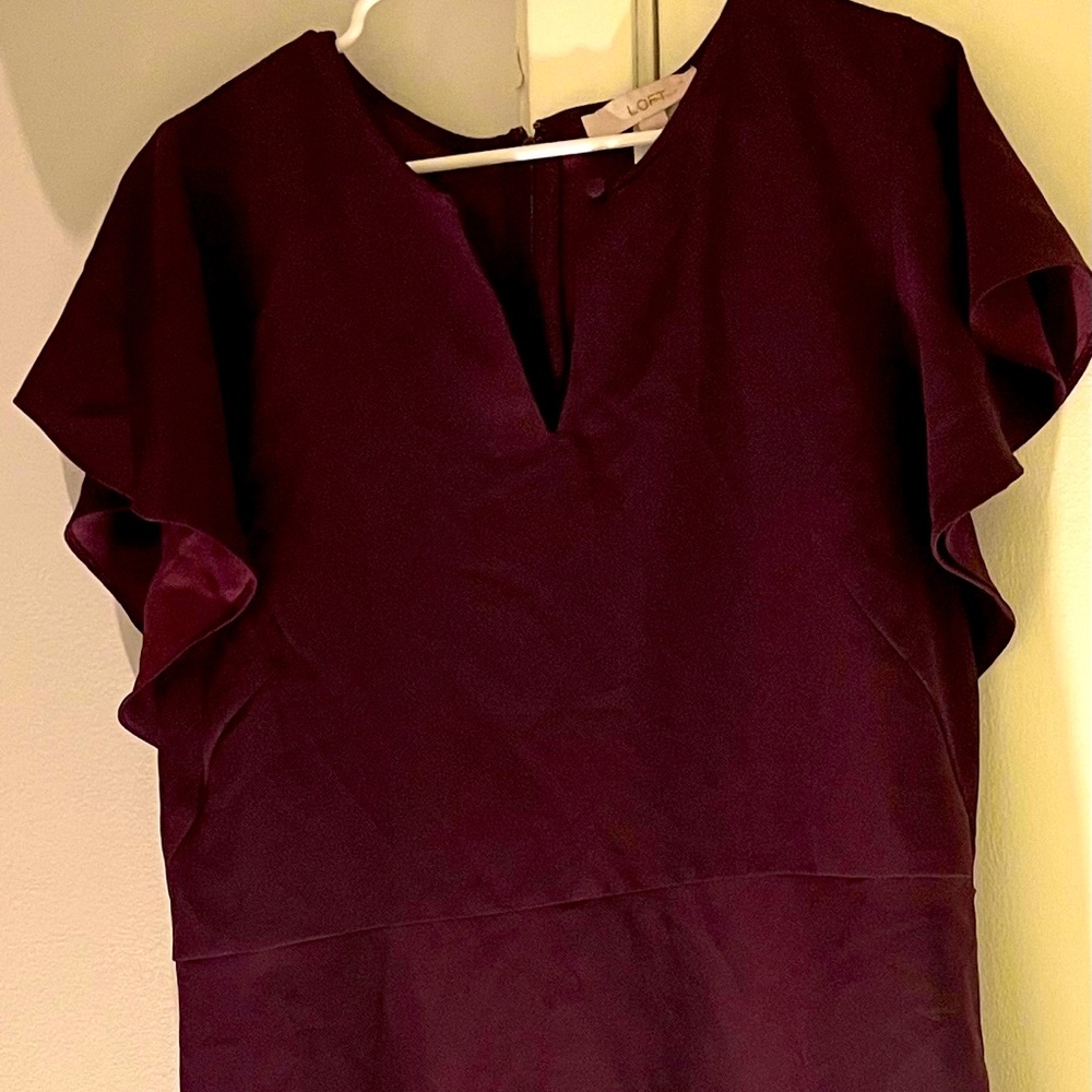 Dress size 16 knee length